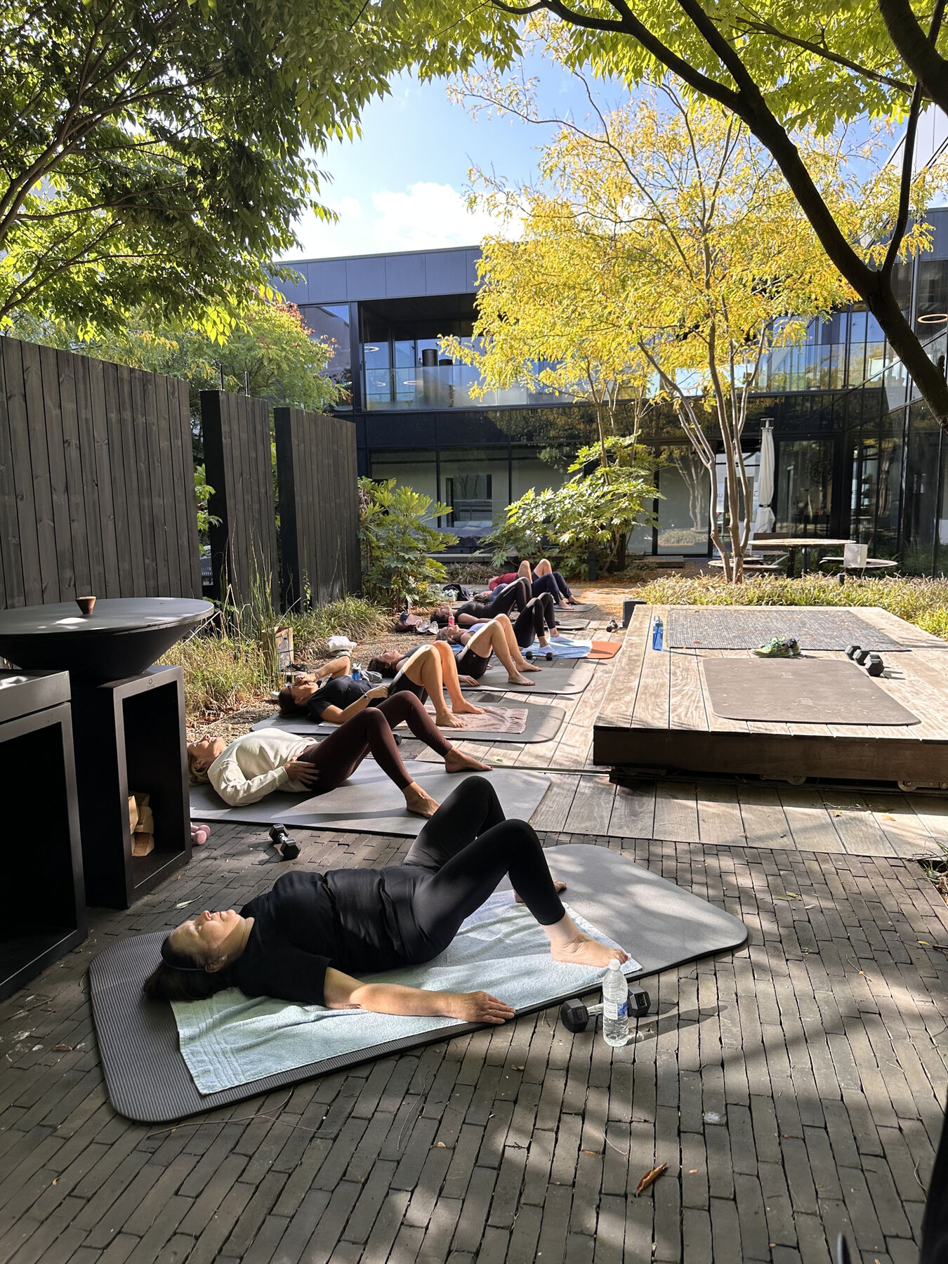 Core and Stretch buiten